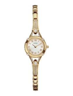 Watch, Women's Gold Tone Bracelet 22mm U0135L2
