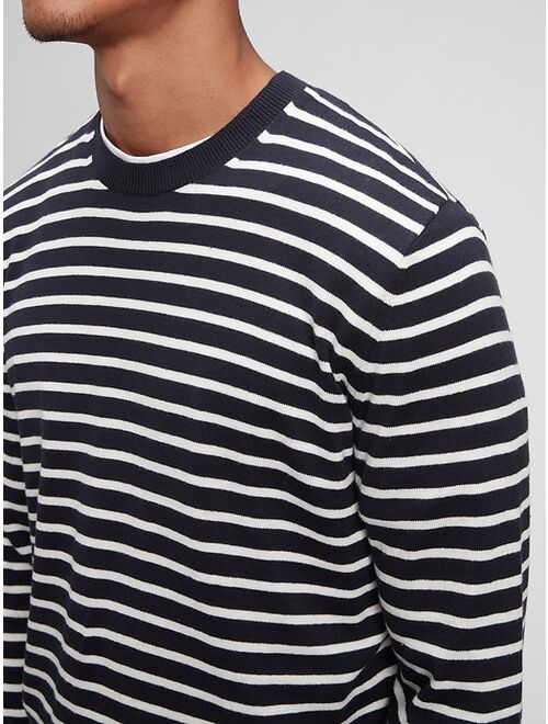 GAP Mainstay Stripe Crewneck Sweater