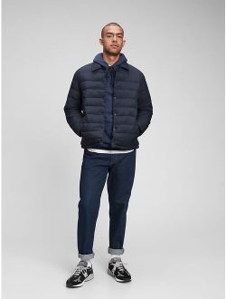 Snap-Front Puffer Jacket