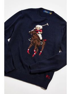 Jockey Bear Long Sleeve Sweater