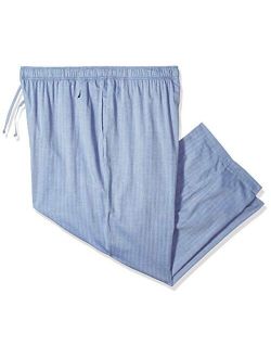 Men's Soft Woven 100% Cotton Elastic Waistband Sleep Pajama Pant