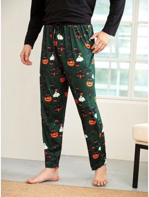Buy Shein Men Halloween Lounge Pants online Topofstyle