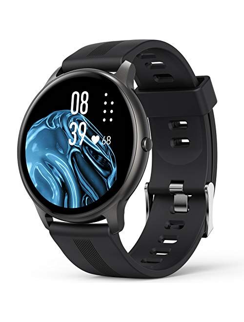 Smart Watch for Women, AGPTEK Smartwatch for Android and iOS Phones IP68 Waterproof Activity Tracker with Full Touch Color Screen Heart Rate Monitor Pedometer Sleep Monit