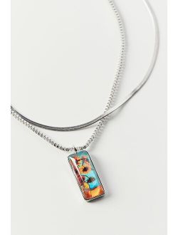 Sandra Far Out Pendant Layer Necklace