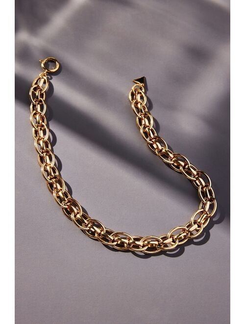 Anthropologie Oversized Chain Link Necklace
