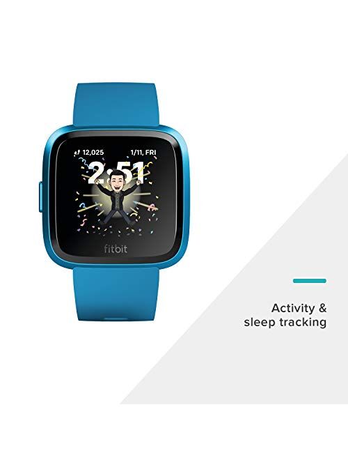 Fitbit Versa Lite Edition Smart Watch, One Size (S and L Bands Included)