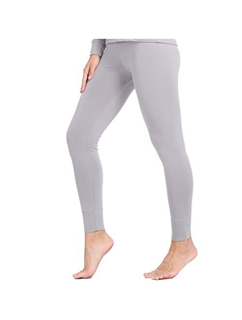 MANCYFIT Thermal Leggings for Women Fleece Lined Pants Long Underwear Bottoms