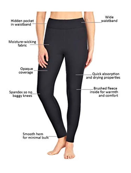 Cuddl Duds ClimateRight Women's Thermal Guard Long Underwear Legging