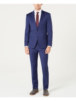Men's Modern-Fit TH Flex Stretch Wool Single Breasted Suit