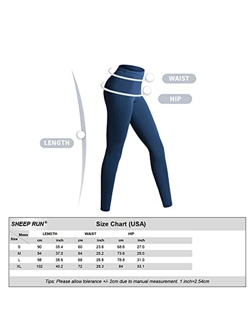 SHEEP RUN Womens Base Layer 100% Merino Wool Long Johns 230GSM Thermal Underwear Bottoms Pants