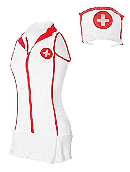 YKSH Woman's Sexy Lingerie Nurse Uniform