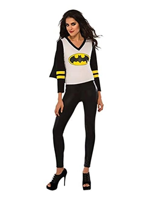 Rubie's Women's DC Superheroes Batgirl Sporty Tee, Multi, Small