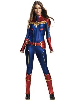 Women's Captain Marvel Adult Grand Heritage Costume