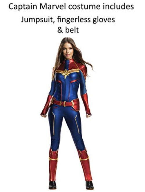 Rubie's Women's Captain Marvel Adult Grand Heritage Costume
