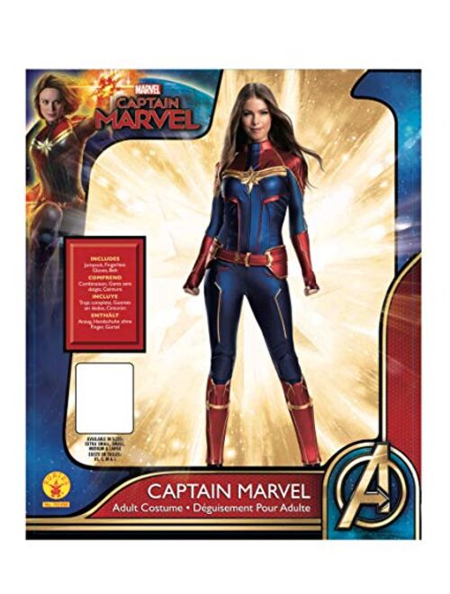 Rubie's Women's Captain Marvel Adult Grand Heritage Costume