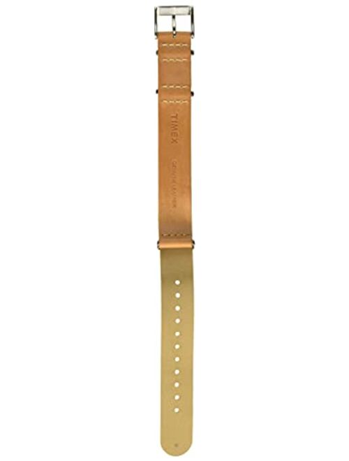 Timex Double-Layered Leather Slip-Thru Strap