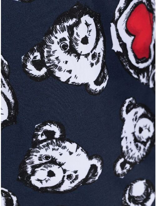 Palm Angels x Vilebrequin bear-print swim shorts