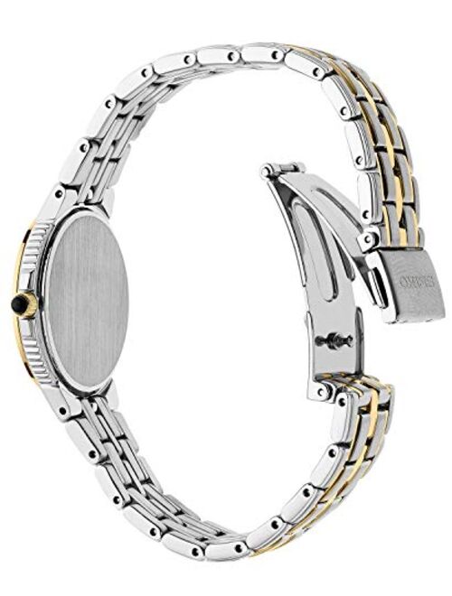 Seiko Women's Solar Essentials Two-Tone Stainless Steel Bracelet Watch 29mm