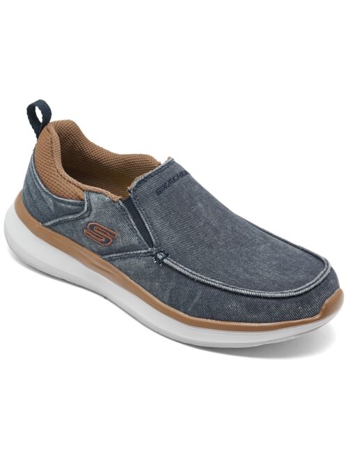 SKECHERS Men's Delson 2.0 Larwin Slip-On Casual Sneakers from Finish Line