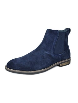 Men's Suede Leather Chelsea Ankle Boots