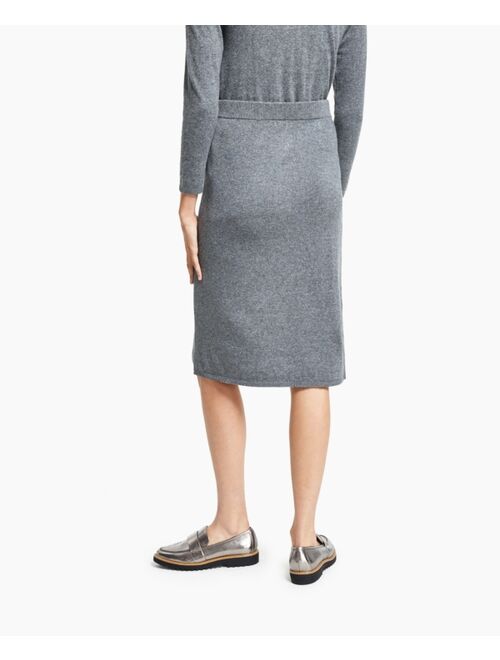 Alfani Knee-Length Sweater Skirt, Created for Macy's