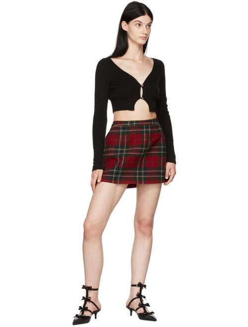 Valentino Plaid Mini Skirt