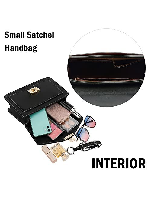 Scarleton Medium Top Handle Satchel Handbag for Women, Purses for Women, Tote bag for Women, H2065