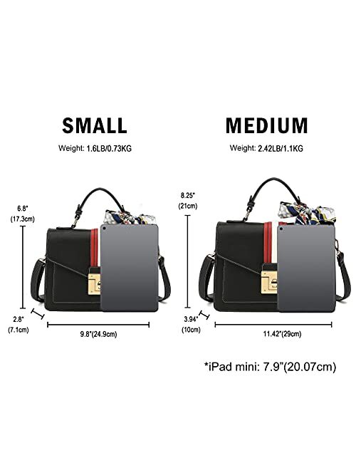 Scarleton Medium Top Handle Satchel Handbag for Women, Purses for Women, Tote bag for Women, H2065