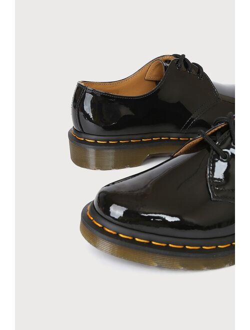 Dr. Martens 1461 Black Patent Smooth Leather Oxfords