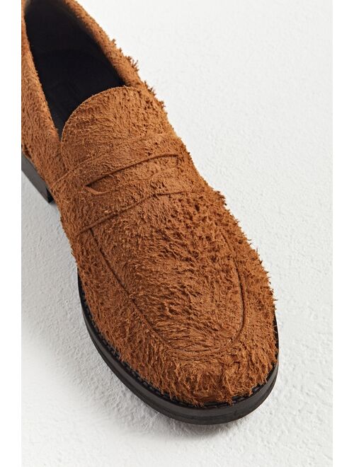 Urban outfitters UO Hairy Suede Penny Loafer