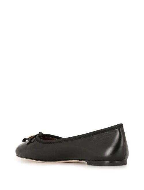 Tory Burch Charm leather ballet flats