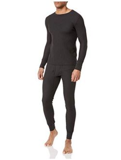 mens Recycled Waffle Thermal Underwear Set (Top and Bottom)