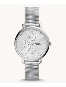 Silvertone Mesh Bracelet Watch