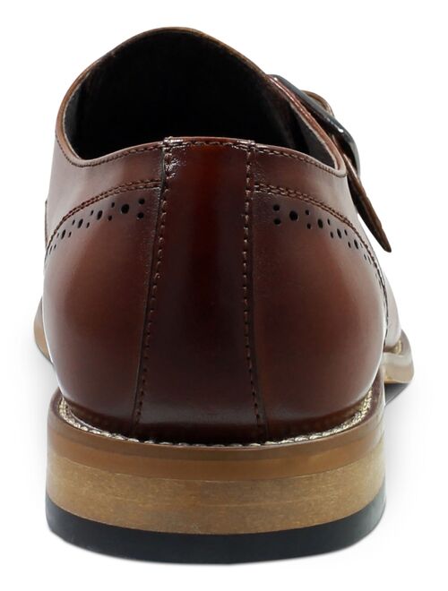 Stacy Adams Men's Duncan Cap-Toe Single Monk Strap Shoes