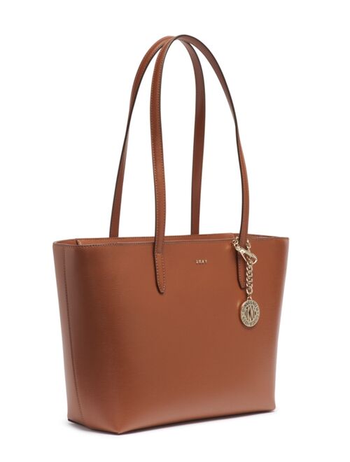DKNY Sutton Leather Bryant Medium Tote Bag For Women