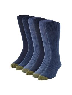 Men's GOLDTOE® 6-pack Stanton Crew Socks