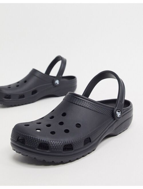 Crocs classic shoes in black