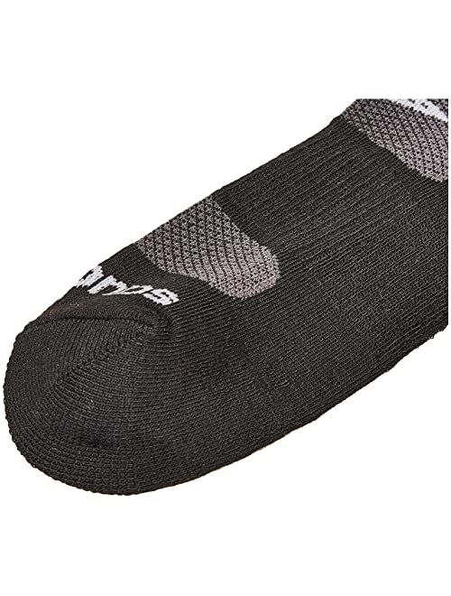 Saucony Men's Multi-pack Mesh Ventilating Comfort Fit Performance Tab Socks