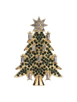 Holiday Christmas Tree Pin