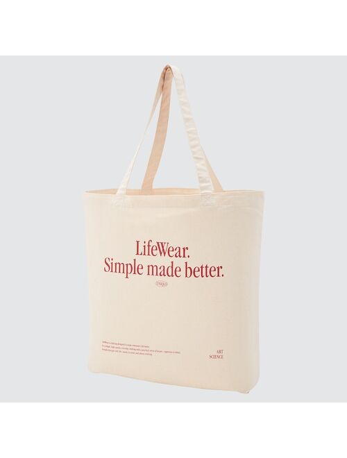 Uniqlo MEDIUM ECO-FRIENDLY PRINTED TOTE BAG