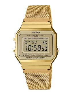 Unisex Gold-Tone Stainless Steel Mesh Bracelet Watch 35.5mm