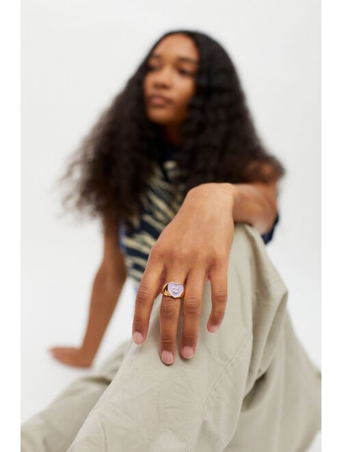 Urban outfitters Happy Heart Ring