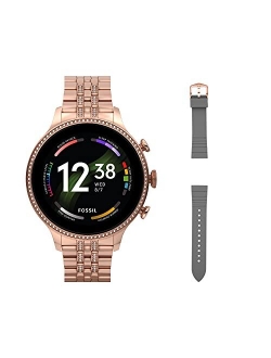 Women's Gen 6 Touchscreen Smartwatch with Speaker, Heart Rate, Blood Oxygen, GPS, Contactless Payments and Smartphone Notifications
