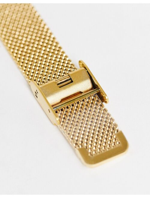 Casio Vintage unisex digital mesh watch in gold LA690WEMY-1EF