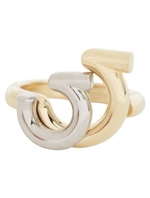 Ferragamo Gancini open-design ring
