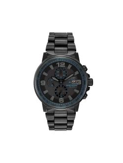 Eco-Drive Men's Nighthawk Stainless Steel Chronograph Watch - CA0295-58E