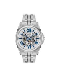 Men's Stainless Steel Automatic Watch - 96A187