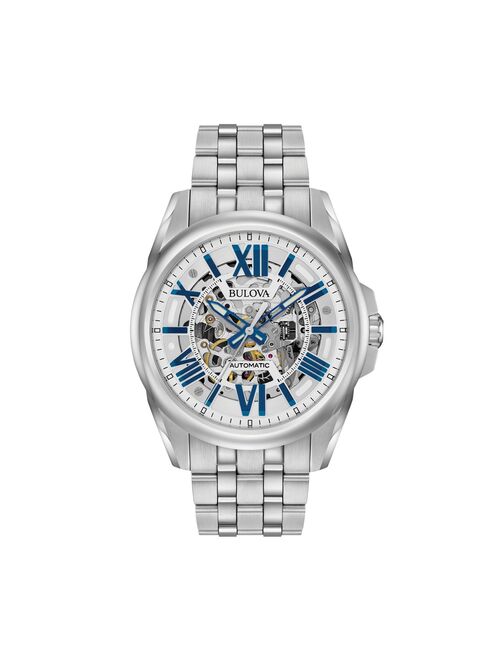 Bulova Men's Stainless Steel Automatic Watch - 96A187