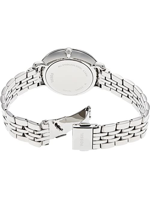 Fossil Jacqueline Three-Hand Stainless Steel Watch