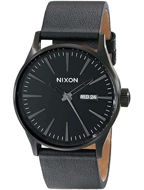 Nixon Sentry Leather